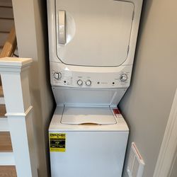 GE Electric Stack W/D Medium Size 
