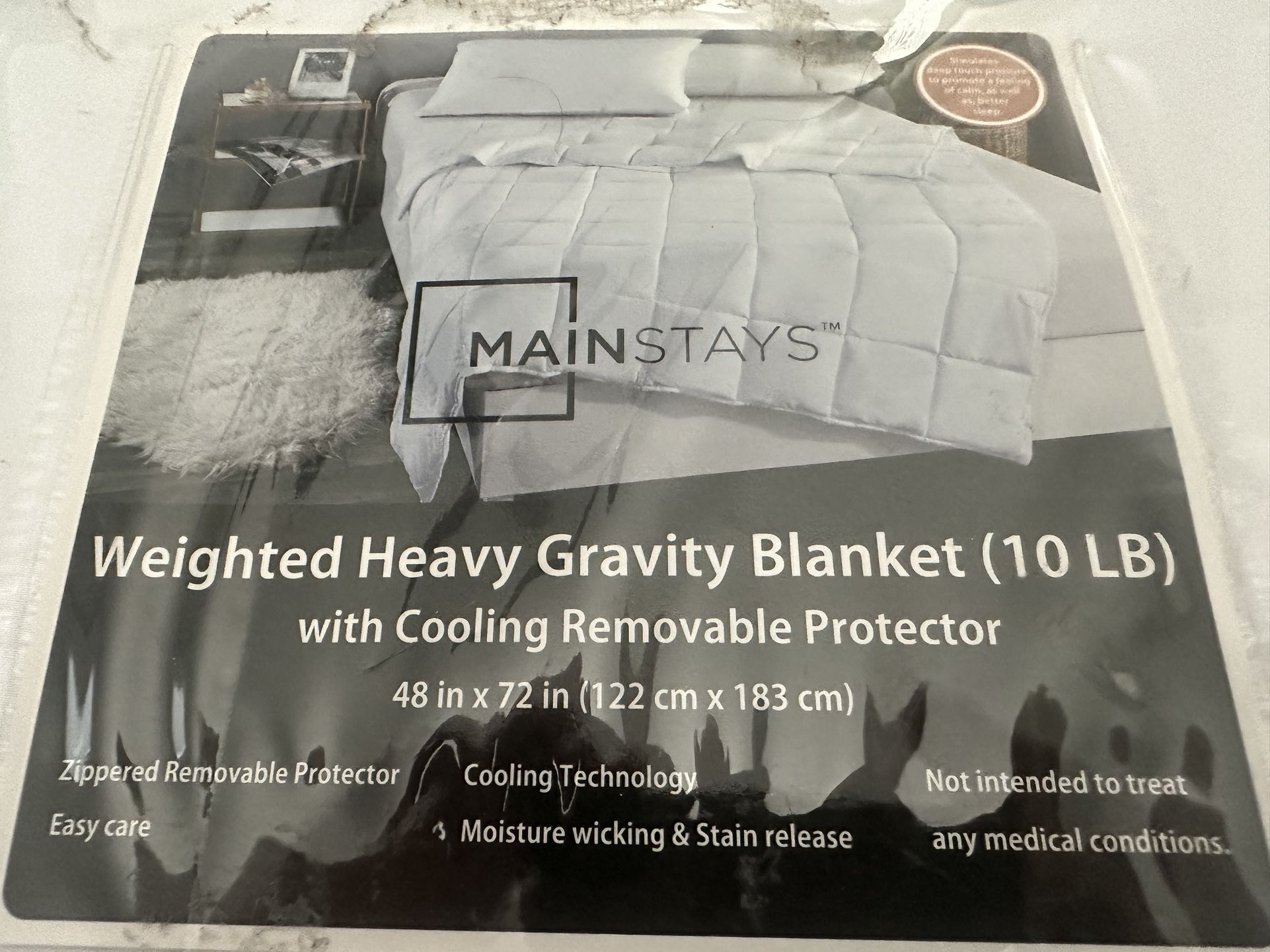 New Heavy Gravity Blanket (10 Lb) 48x72