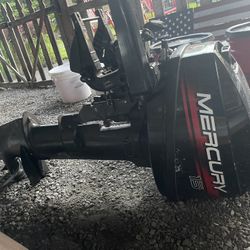 1998 Mercury 15hp outboard