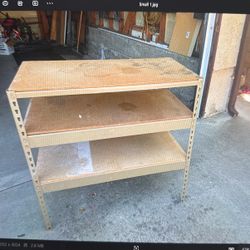 3-Tier Heavy Duty Steel Garage Shelving Unit