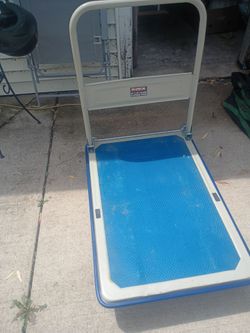 Fold up Franklin utility push cart