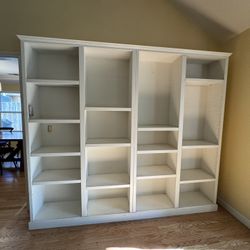 Large Heavy-Duty bookshelf 7ft x 8ft.  - Solid Wood!