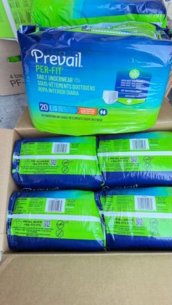 Prevail Per-Fit Daily Underwear Large 20-Count