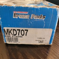 Bending MKD707 BRAKE PADS