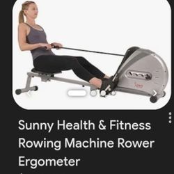 Rowing Machine Rower Ergometer / Maquina de Remo Ergometro 