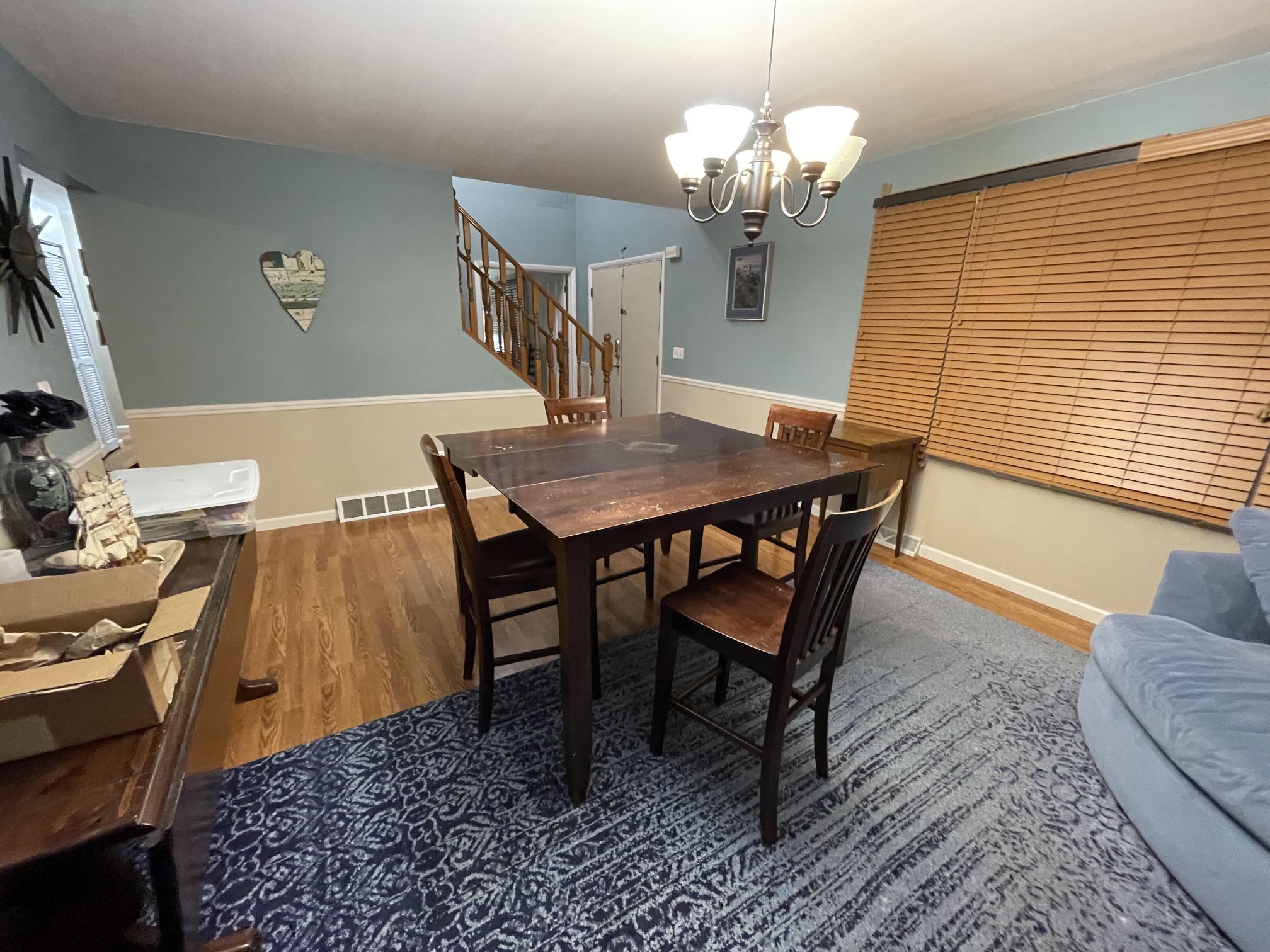 Table and chairs