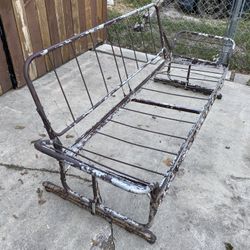 Rare Vintage Porch Glider Seat