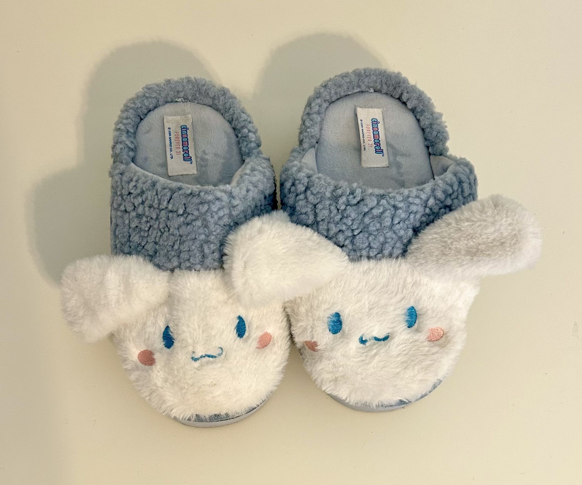 Forever 21 x Sanrio Cinnamoroll Baby Blue Platform Slippers