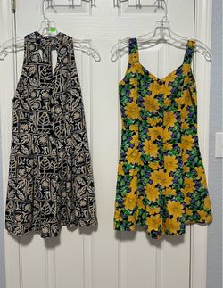 Summer Dresses with Built in Shorts Ladies Size Small $8 Each