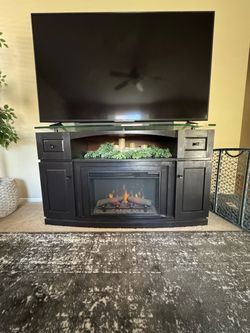 Electric Fire Place TV Stand