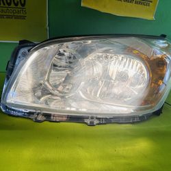 2009 - 2012 TOYOTA RAV4 HALOGEN HEADLIGHT LEFT DRIVER SIDE OEM TESTED