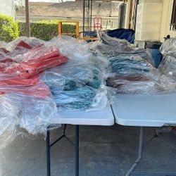 High end table cloths party round