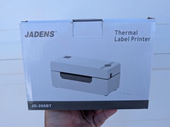 Jadens Bluetooth thermal label printer for shipping labels