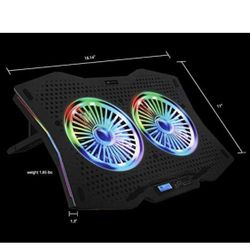 Portable Laptop Cooler Stand for up to 17’’ Notebooks,