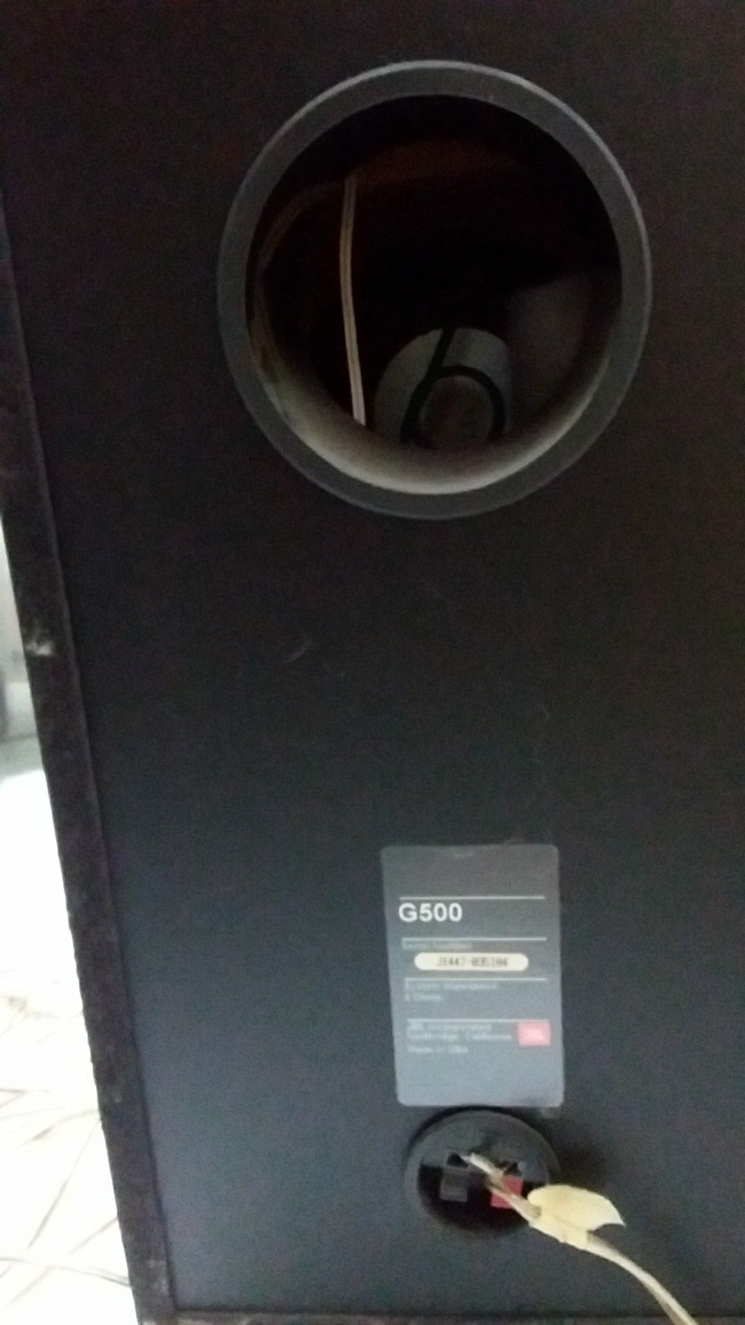 JBL Speakers G500 Black One Pair for Sale in Downers Grove, IL OfferUp