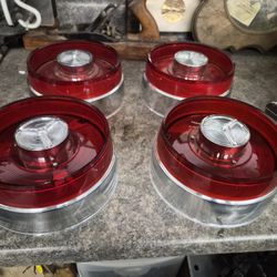 1958 Ford Thunderbird Tail Light Lens Backup And Retaining Ring Vintage Antique Classic Hotrod 1959