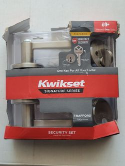 Kwikset Signature Series Trafford Security Set