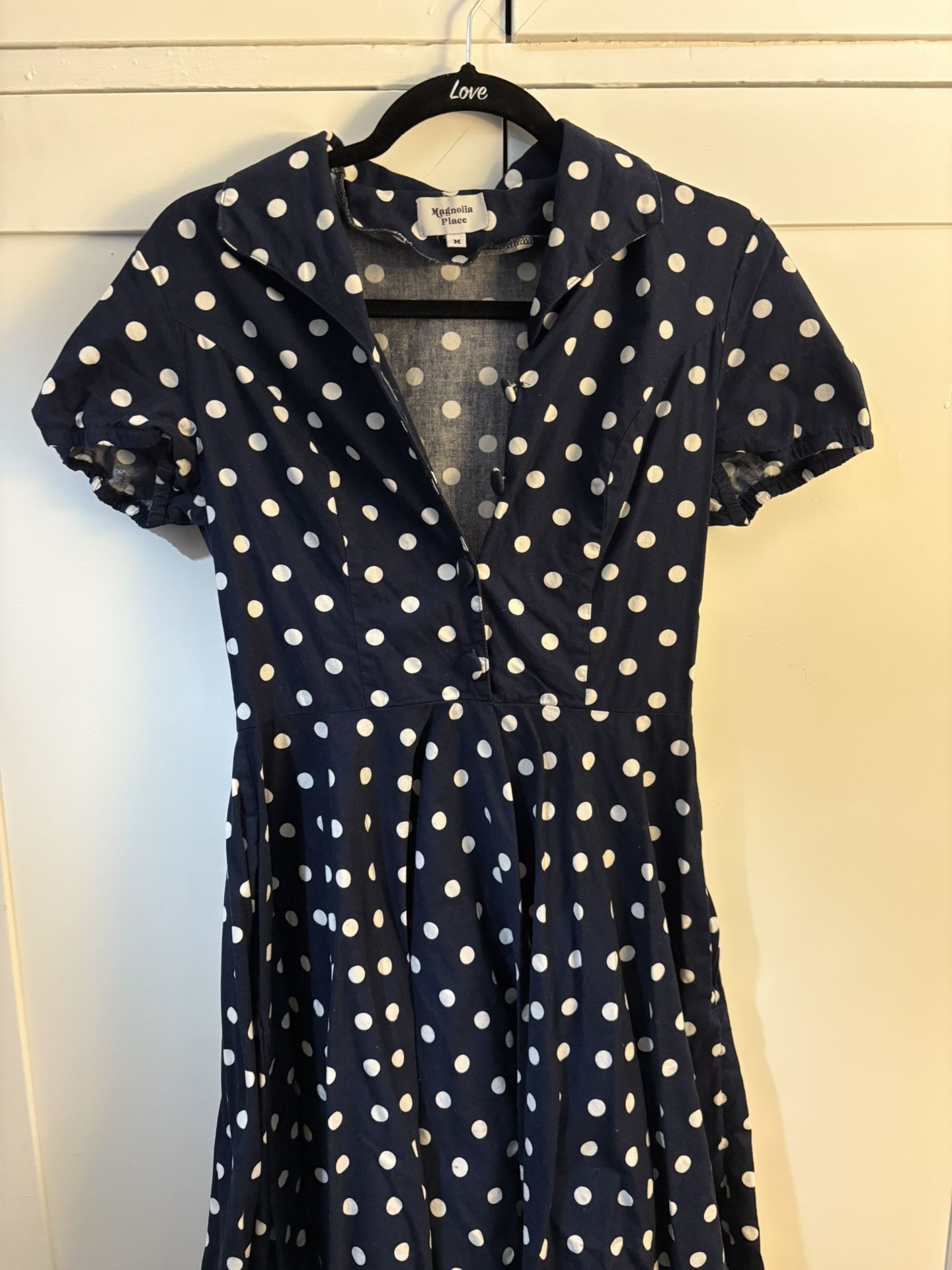 Polka Dot Swing Dress