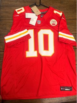 NFL JERSEY Kansas City chiefs  PACHECO 🔥 F.U.S.E with nice added patch! Size XL