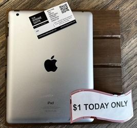 Apple IPad 4th Gen Tablet- Pay $1 DOWN AVAILABLE - NO CREDIT NEEDED