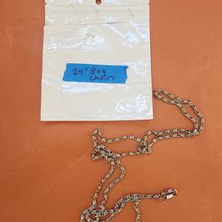 Brand New Silver 24 in Bag Chain