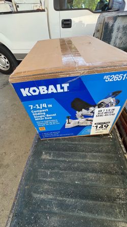71/4” compact sliding single bevel miter saw