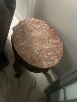 Coffee table marble top