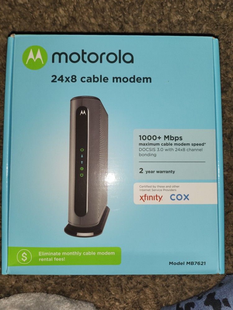 Motorola 3.0  24x8 Cable Modem