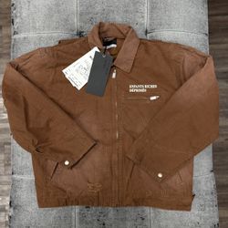 Enfants Riches Deprimes Brown Work Jacket 