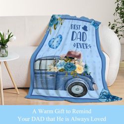 Soft Floral Letter Throw Blanket for Couch Bed 50x70