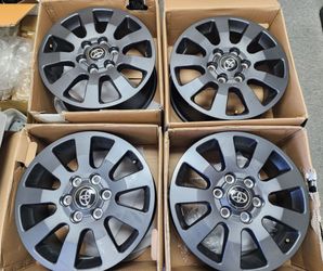 2026 18" TOYOTA LAND CRUISER WHEELS RIMS TACOMA TUNDRA SEQUOIA 4RUNNER GX550