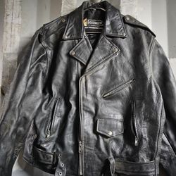 Leather Motorcycle Jacket 