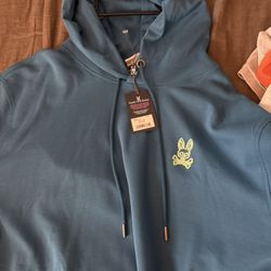 Brand New Psycho Bunny Sweat hoodie And Polo Jacket 