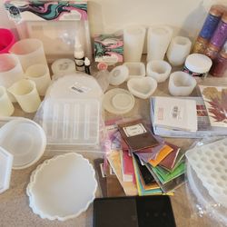 Huge Lot Of Miscellaneous Epoxy Resin Molds