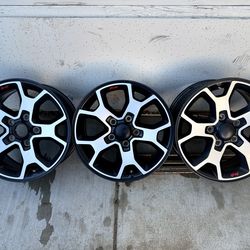 17” OEM Jeep wheels