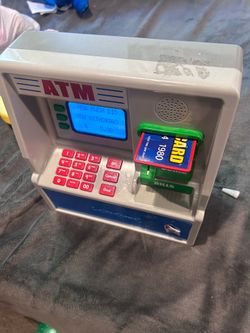 Lakeshore Learning Real-Working ATM Bank with Debit Card (Model TT709)