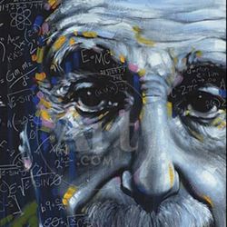 EINSTEIN ITS ALL RELATIVE POSTER 24x36 