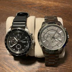 Fossil And Guess Wrist Watches