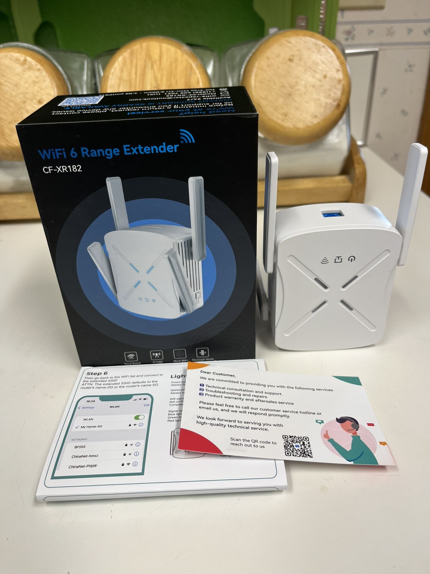 WiFi 6 Extender CF-XR182 WiFi Range Extender 1800Mb