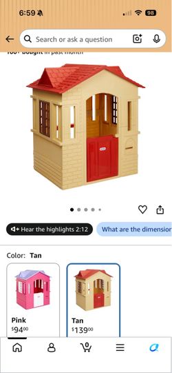 Kids play house