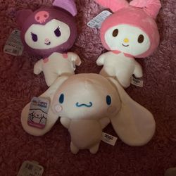 Hello Kitty and friends plushy