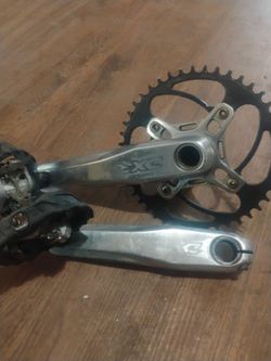 Cranks Shimano DXR these crank are supper smooth