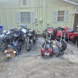 Bunch Of Motorcycles For Sale