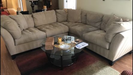 Cindy Crawford sectional couch