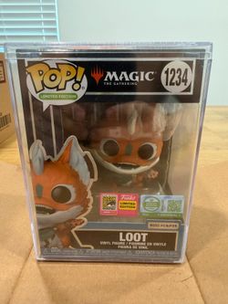 FUNKO POP! SDCC 2026 EXCLUSIVE MTG 1234 LOOT LE 5000 VINYL FIGURE CON STICKER