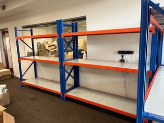 Heavy-Duty 4-Tier Steel Storage Rack