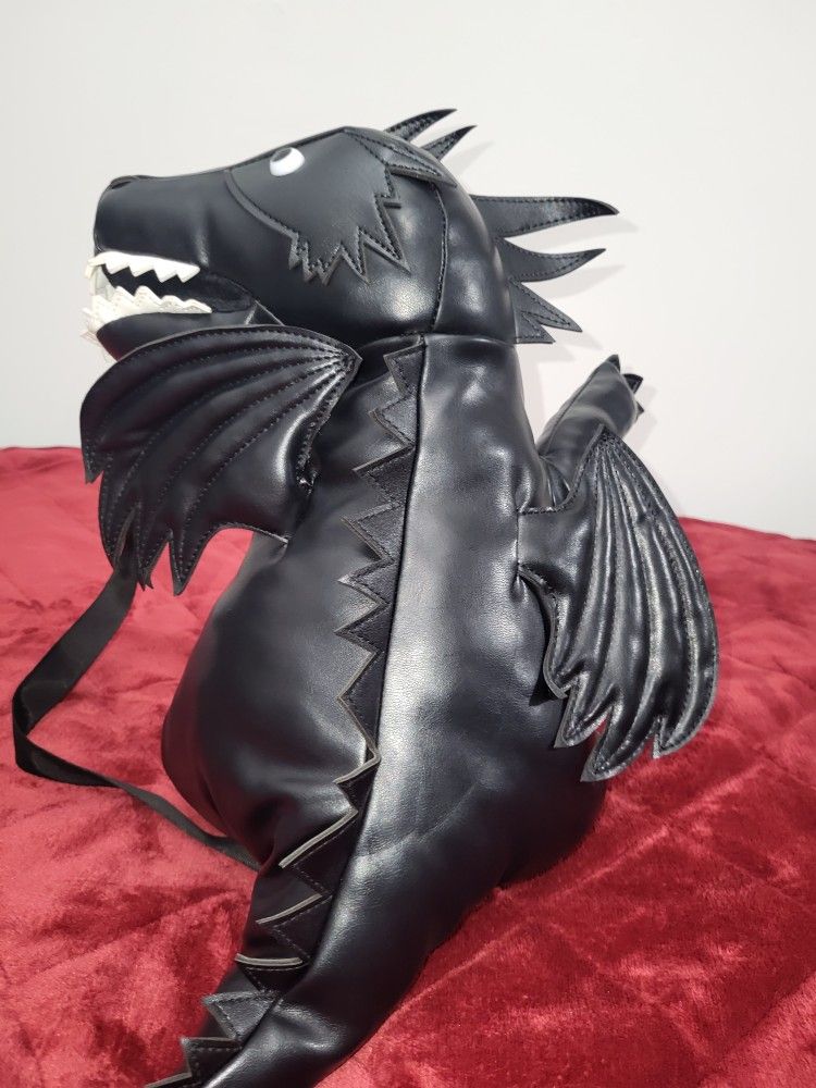 Dolls Kill Goth Darkest Soul Dragon Plushie Backpack for Sale in San