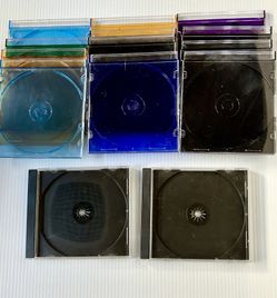 CD DVD JEWEL CASES 12 Slim 2 Standard