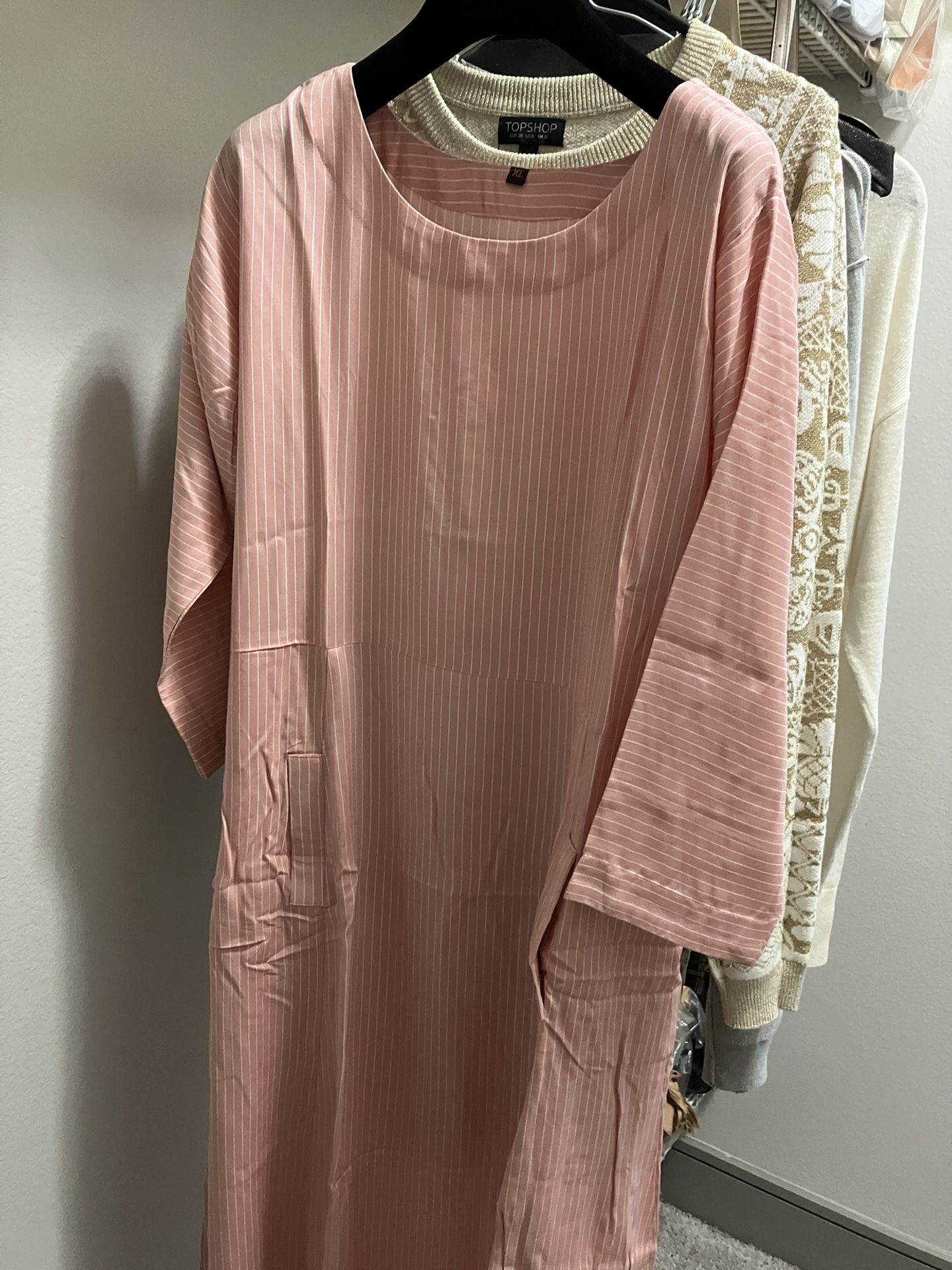 Pink Cotton Dress 