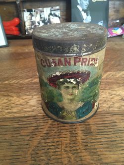 1900’s C U B A N Pride Tobacco Tin